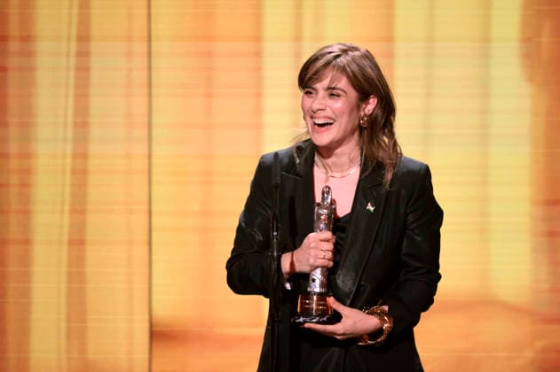 Greta Scarano bei der Verleihung des 38. Europäischen Filmpreises 2026 im Haus der Kulturen der Welt. Berlin, 17.01.2026
