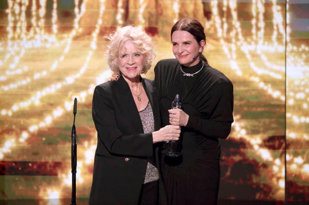 Liv Ullmann und Juliette Binoche bei der Verleihung des 38. Europäischen Filmpreises 2026 im Haus der Kulturen der Welt. Berlin, 17.01.2026