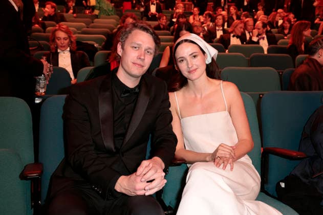 Halfdan Ullmann Tondel und Renate Reinsve bei der Verleihung des 38. Europäischen Filmpreises 2026 im Haus der Kulturen der Welt. Berlin, 17.01.2026