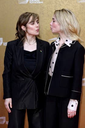 Greta Scarano und Matilda De Angelis bei der Verleihung des 38. Europäischen Filmpreises 2026 im Haus der Kulturen der Welt. Berlin, 17.01.2026