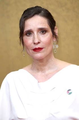 Angeliki Papoulia bei der Verleihung des 38. Europäischen Filmpreises 2026 im Haus der Kulturen der Welt. Berlin, 17.01.2026