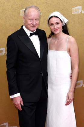 Stellan Skarsgard und Renate Reinsve bei der Verleihung des 38. Europäischen Filmpreises 2026 im Haus der Kulturen der Welt. Berlin, 17.01.2026