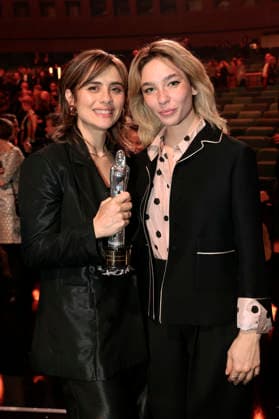 Greta Scarano und Matilda de Angelis bei der Verleihung des 38. Europäischen Filmpreises 2026 im Haus der Kulturen der Welt. Berlin, 17.01.2026