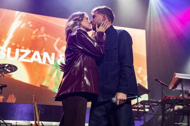 GRONINGEN Susan and Freek accept the 2026 Pop Prize on the final day of Eurosonic Noorderslag (ESNS). The prize is awarded annually to a band or artist who has made a significant impact on Dutch pop music in the past year. PAUL BERGEN ANP netherlands out - belgium out  Copyright: xx x547809033x originalFilename: 547809033.jpg