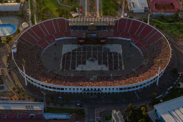 Santiago January 17, 2026 The National Symphony Orchestra of Chile and the Symphonic Choir of the University of Chile present the concert, Carmina Burana, at the National Stadium Javier Torres Aton Chile, Santiago Chile Aton Chile Aton 1118974  Copyright: JAVIERxTORRES ATONxCHILE
