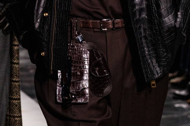 News - Dolce & Gabbana - Runway - Milan Fashion Week - Menswear Fall Winter 2026-2027 A model (detail) walks the runway during the Dolce &amp; Gabbana Fall Winter 2026 2027 menswear show at Milan Men s Fashion Week, on January 17, 2026, in Milan, Italy. Photo by Cinzia Camela. Milan Metropol Italy Copyright: xCinziaxCamelax xLiveMediax LPN_2243863