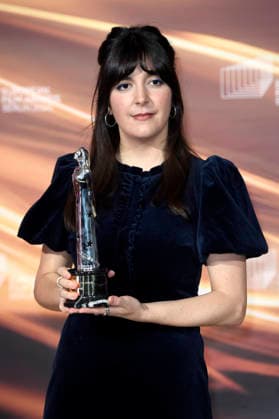 Laura Carreira bei der Verleihung des 38. Europäischen Filmpreises 2026 im Haus der Kulturen der Welt. Berlin, 17.01.2026