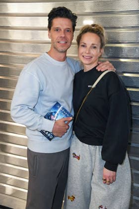 Stephen Dürr mit Ehefrau Katharina Dürr - Abflug der Kandidaten der RTL TV-Show ICH BIN EIN STAR, HOLT MICH HIER RAUS am Frankfurter Flughafen in Frankfurt am Main am 17.01.2026