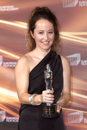 Laia Ateca bei der Verleihung des 38. Europäischen Filmpreises 2026 im Haus der Kulturen der Welt. Berlin, 17.01.2026