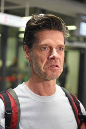 Stephen Dürr - Abflug der Kandidaten der RTL TV-Show ICH BIN EIN STAR, HOLT MICH HIER RAUS am Frankfurter Flughafen in Frankfurt am Main am 17.01.2026