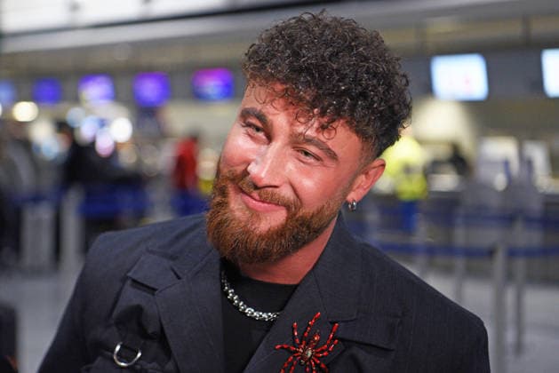 Umut Tekin - Abflug der Kandidaten der RTL TV-Show ICH BIN EIN STAR, HOLT MICH HIER RAUS am Frankfurter Flughafen in Frankfurt am Main am 17.01.2026