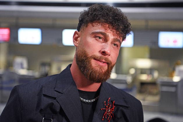 Umut Tekin - Abflug der Kandidaten der RTL TV-Show ICH BIN EIN STAR, HOLT MICH HIER RAUS am Frankfurter Flughafen in Frankfurt am Main am 17.01.2026
