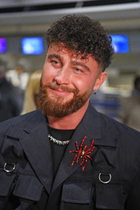 Umut Tekin - Abflug der Kandidaten der RTL TV-Show ICH BIN EIN STAR, HOLT MICH HIER RAUS am Frankfurter Flughafen in Frankfurt am Main am 17.01.2026