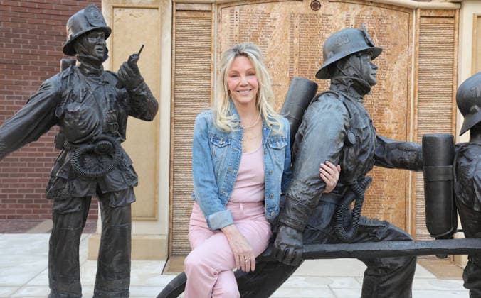 17 January 2026 - Los Angeles, California -Heather Locklear. The Brave and the Rescued Honoring LA Fire Department First Responders held at The LA City Fire Museum l in Los Angeles. Los Angeles USA - ZUMAa123 20260117_zaa_a123_151 Copyright: xADx