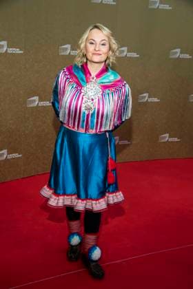 abb: Anne Lajla Utsi zu Gast auf dem roten Teppich bei der Gala zur Verleihung der European Film Awards 2026 - Europaeischer Filmpreis 2026 im Haus der Kulturen der Welt am 17.01.2026 in Berlin Berlin Deutschland