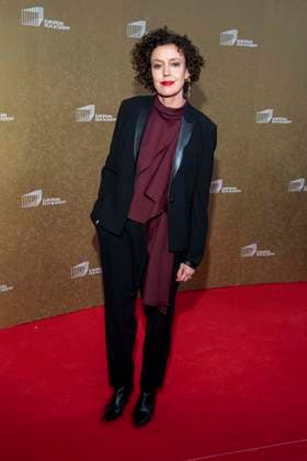 abb: Maria Schrader zu Gast auf dem roten Teppich bei der Gala zur Verleihung der European Film Awards 2026 - Europaeischer Filmpreis 2026 im Haus der Kulturen der Welt am 17.01.2026 in Berlin Berlin Deutschland