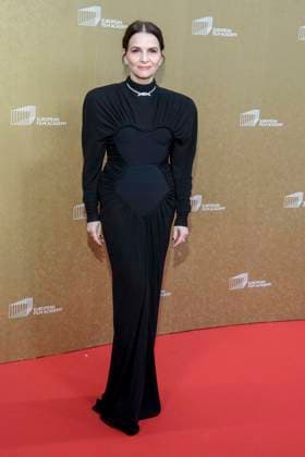 abb: Juliette Binoche zu Gast auf dem roten Teppich bei der Gala zur Verleihung der European Film Awards 2026 - Europaeischer Filmpreis 2026 im Haus der Kulturen der Welt am 17.01.2026 in Berlin Berlin Deutschland