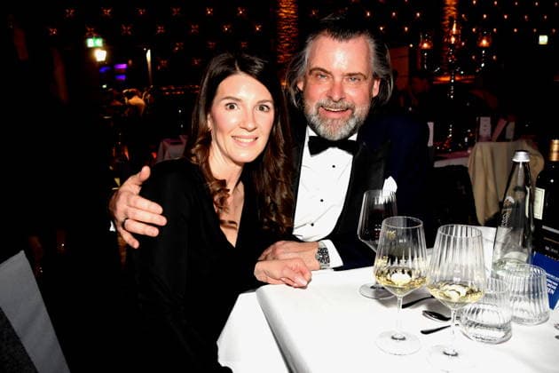 Jenny Steinbeiss Geschaeftsfuehrerin Aigner Immobilien Thomas Aigner Immobilienunternehmer Muenchen 17.01.2026 Paulaner am Nockherberg Muenchner Gschichten CSU Schwarzweiss Ball Foto Muenchen