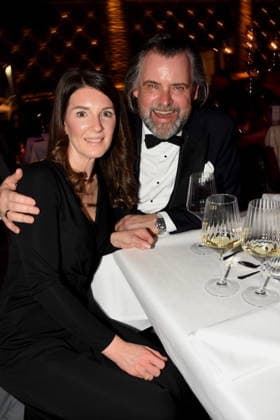 Jenny Steinbeiss Geschaeftsfuehrerin Aigner Immobilien Thomas Aigner Immobilienunternehmer Muenchen 17.01.2026 Paulaner am Nockherberg Muenchner Gschichten CSU Schwarzweiss Ball Foto Muenchen