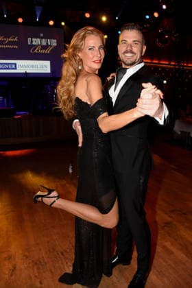 Julia Siegel Ludwig Heer Muenchen 17.01.2026 Paulaner am Nockherberg Muenchner Gschichten Schwarzweiss Ball Foto Muenchen