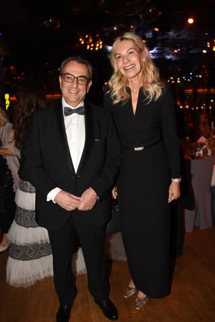 Stavros Saskia Greipl Konstantinidis Muenchen 17.01.2026 Paulaner am Nockherberg Muenchner Gschichten Schwarzweiss Ball Foto Muenchen