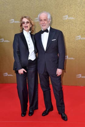 Toni Servillo und Ehefrau Manuela Lamanna bei der Verleihung des EUROPEAN FILM AWARDS 2026 in Berlin am 17.01.2026