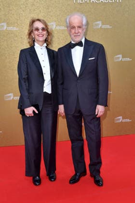 Toni Servillo und Ehefrau Manuela Lamanna bei der Verleihung des EUROPEAN FILM AWARDS 2026 in Berlin am 17.01.2026