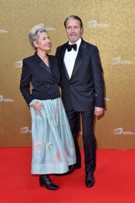 Hanne Jacobsen mit Ehemann Mads Mikkelsen bei der Verleihung des EUROPEAN FILM AWARDS 2026 in Berlin am 17.01.2026