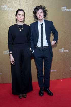 abb: Sophie Mas und Ugo Bienvenu zu Gast auf dem roten Teppich bei der Gala zur Verleihung der European Film Awards 2026 - Europaeischer Filmpreis 2026 im Haus der Kulturen der Welt am 17.01.2026 in Berlin Berlin Deutschland