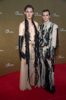 abb: Faun Vium und Mathias Broe zu Gast auf dem roten Teppich bei der Gala zur Verleihung der European Film Awards 2026 - Europaeischer Filmpreis 2026 im Haus der Kulturen der Welt am 17.01.2026 in Berlin Berlin Deutschland