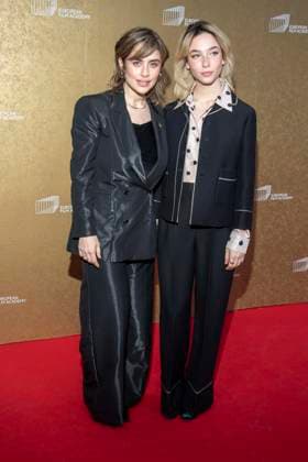 abb: Greta Scarano und Matilda De Angelis zu Gast auf dem roten Teppich bei der Gala zur Verleihung der European Film Awards 2026 - Europaeischer Filmpreis 2026 im Haus der Kulturen der Welt am 17.01.2026 in Berlin Berlin Deutschland