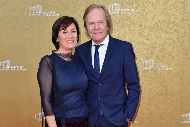 Sandra Maischberger und Jan Kerhart bei der Verleihung vom Europaeischen Filmpreis European Film Awards am 17.1.2026 in Berlin European Film Awards 2026 in Berlin