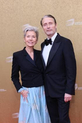 European Film Awards 2026 Roter Teppich und Preisverleihung Hanne Jacobsen, Mads Mikkelsen European Film Awards 2026, Haus der Kulturen der Welt, Berlin Datum: 17.01.2026 Copyright: xEventpressxKratschx