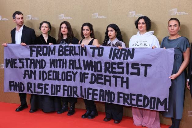 European Film Awards 2026 Roter Teppich und Preisverleihung Political Statement European Film Awards 2026, Haus der Kulturen der Welt, Berlin Datum: 17.01.2026 Copyright: xEventpressxKratschx