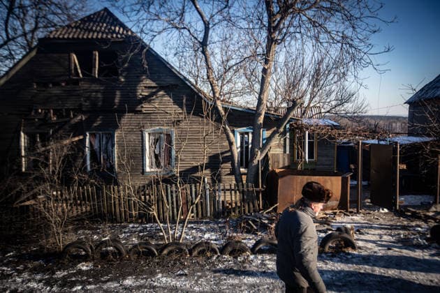 January 18, 2026, Sumy, Sumy, Ukraine: House damaged in Sumy after being hit by a Russian guided aerial bomb. Sumy Ukraine - ZUMAb286 20260118_zip_b286_018 Copyright: xFranciscoxRichartx