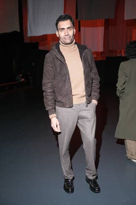 Milan, Milan Men s Fashion Week: Fall Winter 2026 - Men s Fashion, Fall Winter 2026 - QASIMI Fashion Show - front row In the photo: Jeetendr Sehdev  Copyright: xRiccardoxGIordanox xipa-agency.netx xRiccardoxGiordanox IPA_Agency_IPA70250072