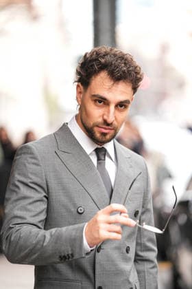 Milan, Milan Men s Fashion Week: Fall Winter 2026 - Men s Fashion, Fall Winter 2026 - Prada Fashion Show - Guests leaving the Hotel Paris. In the photo: Saint Levant  Copyright: xRiccardoxGIordanox xipa-agency.netx xRiccardoxGiordanox IPA_Agency_IPA70250898
