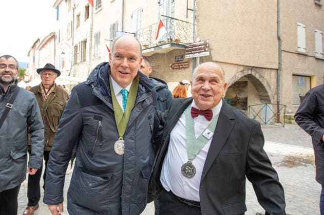 Le Prince Albert de Monaco,invité dhonneur à la fête de lolive et de lhuile à Buis les Baronnies Fete de lOlive et de lHuile, Prince Albert de Monaco Invite dHonneur 452274 2026 01 18 Drome Buis les Baronnies France Prince Albert II Monaco  Copyright: xMaksxHimx xStarfacex STAR_452274_003