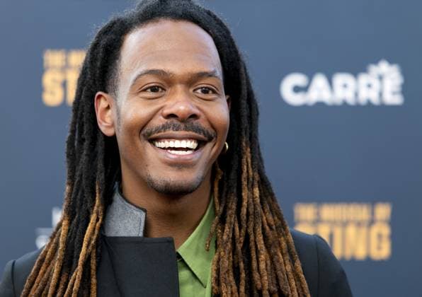 AMSTERDAM Singer Jeangu Macrooy on the red carpet at the world premiere of Sting s The Last Ship at CarrÃ . SANDER KONING ANP netherlands out - belgium out  Copyright: xx x547894327x originalFilename: 547894327.jpg