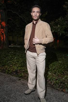 Milan, Milan Men s Fashion Week: Fall Winter 2026 - Men s Fashion, Fall Winter 2026 - Tod s Presentation - Arrivals In the photo: Ed Westwick  Copyright: xRiccardoxGIordanox xipa-agency.netx xRiccardoxGiordanox IPA_Agency_IPA70262877