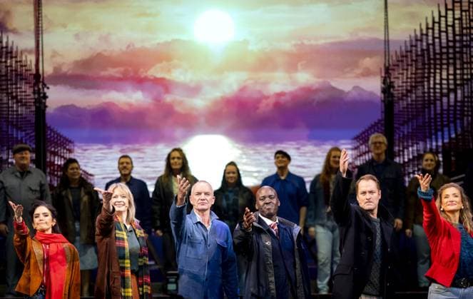 AMSTERDAM - Sting (Gordon Matthew Thomas Sumner) during the photocall after the world premiere of Sting s The Last Ship at CarrÃ . SANDER KONING ANP netherlands out - belgium out  Copyright: xx x547920148x originalFilename: 547920148.jpg