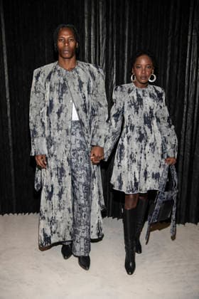 Milan Fashion Week - Men F W 2026-27 Victor Hart Men and Women Fashion Show Front Row Milan, Italy Breno Ferreira;Clara Moneke Milan Fashion Week - Men F W 2026-27 Victor Hart Men and Women Fashion Show Front Row Milan, Italy 18th January 2026 SGPItalia id 134355_001 Not Exclusive  Copyright: xJohnnyxDallaxLibera SGPx