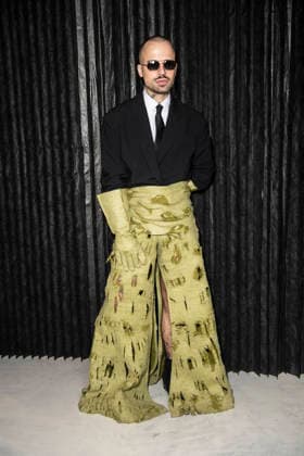 Milan Fashion Week - Men F W 2026-27 Victor Hart Men and Women Fashion Show Front Row Milan, Italy Mario de Carvalho Milan Fashion Week - Men F W 2026-27 Victor Hart Men and Women Fashion Show Front Row Milan, Italy 18th January 2026 SGPItalia id 134355_001 Not Exclusive  Copyright: xJohnnyxDallaxLibera SGPx
