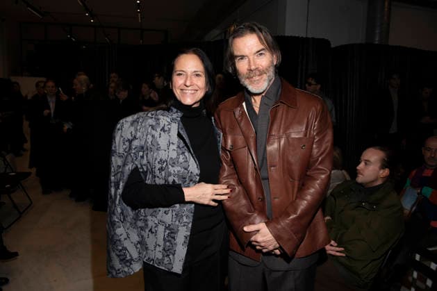 Milan Fashion Week - Men F W 2026-27 Victor Hart Men and Women Fashion Show Front Row Milan, Italy Silvia Negri Friman;Guest Milan Fashion Week - Men F W 2026-27 Victor Hart Men and Women Fashion Show Front Row Milan, Italy 18th January 2026 SGPItalia id 134355_001 Not Exclusive  Copyright: xJohnnyxDallaxLibera SGPx