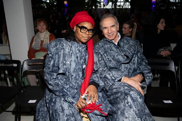 Milan Fashion Week - Men F W 2026-27 Victor Hart Men and Women Fashion Show Front Row Milan, Italy Guest;Carlo Capasa Milan Fashion Week - Men F W 2026-27 Victor Hart Men and Women Fashion Show Front Row Milan, Italy 18th January 2026 SGPItalia id 134355_001 Not Exclusive  Copyright: xJohnnyxDallaxLibera SGPx
