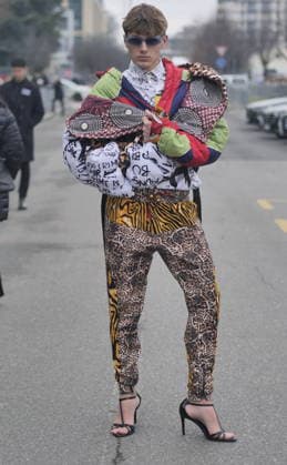 Milan, Milan Men s Fashion Week: Fall Winter 2026 2027 - Men s Fashion, Fall Winter 2026. - Prada fashion show - In the photo Guest  Copyright: xLucaxPontix xipa-agency.netx xLucaPonti IpaAgencyx IPA_Agency_IPA70265059