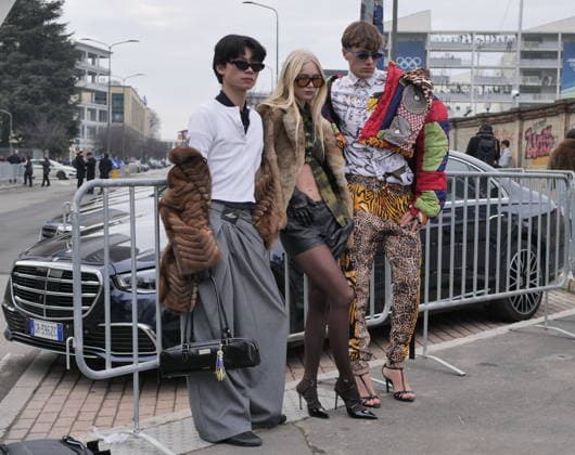 Milan, Milan Men s Fashion Week: Fall Winter 2026 2027 - Men s Fashion, Fall Winter 2026. - Prada fashion show - In the photo Guest  Copyright: xLucaxPontix xipa-agency.netx xLucaPonti IpaAgencyx IPA_Agency_IPA70265135