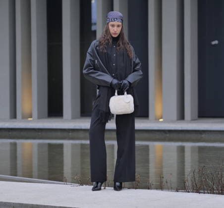 Milan, Milan Men s Fashion Week: Fall Winter 2026 2027 - Men s Fashion, Fall Winter 2026. - Prada fashion show - In the photo Guest  Copyright: xLucaxPontix xipa-agency.netx xLucaPonti IpaAgencyx IPA_Agency_IPA70265409
