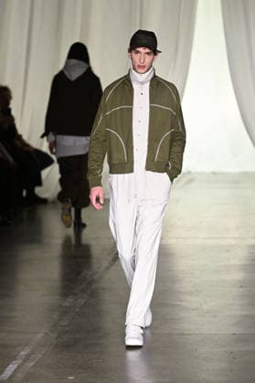 Milan, Milan Men s Fashion Week: Fall Winter 2026 - Men s Fashion, Fall Winter 2026 - Saul Nash fashion show. Fashion show photo: model  Copyright: xSimonaxChiocciax xipa-agency.netx xFotosickix IPA_Agency_IPA70272402