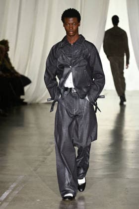 Milan, Milan Men s Fashion Week: Fall Winter 2026 - Men s Fashion, Fall Winter 2026 - Saul Nash fashion show. Fashion show photo: model  Copyright: xSimonaxChiocciax xipa-agency.netx xFotosickix IPA_Agency_IPA70272377